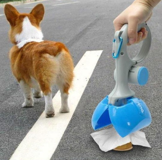 Inodoro portátil automático para mascotas, una práctica solución de baño de viaje para perros y gatos cuando están en movimiento.