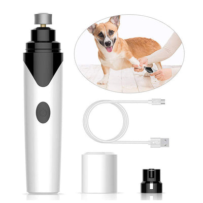 Herramienta para el cuidado de las uñas de mascotas: cortaúñas eléctrico para perros y gatos, accesorio de aseo seguro y fácil.